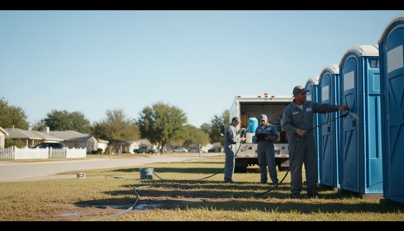 Long-Term Portable Toilet Rental in Colorado City, CO near me